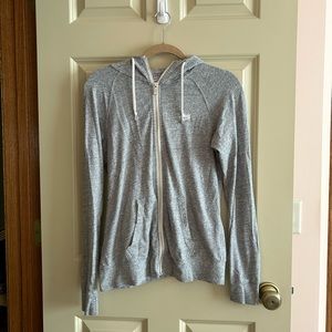 Gray Nike Zip-up